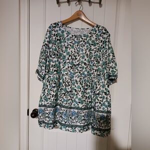 Never worn Womens babydoll top